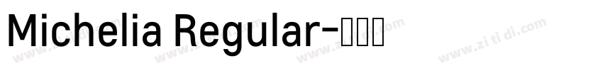 Michelia Regular字体转换